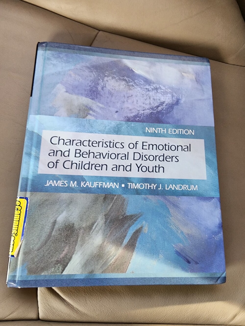 Characteristics of Emotional and Behavioral Disorders of Children and Youth